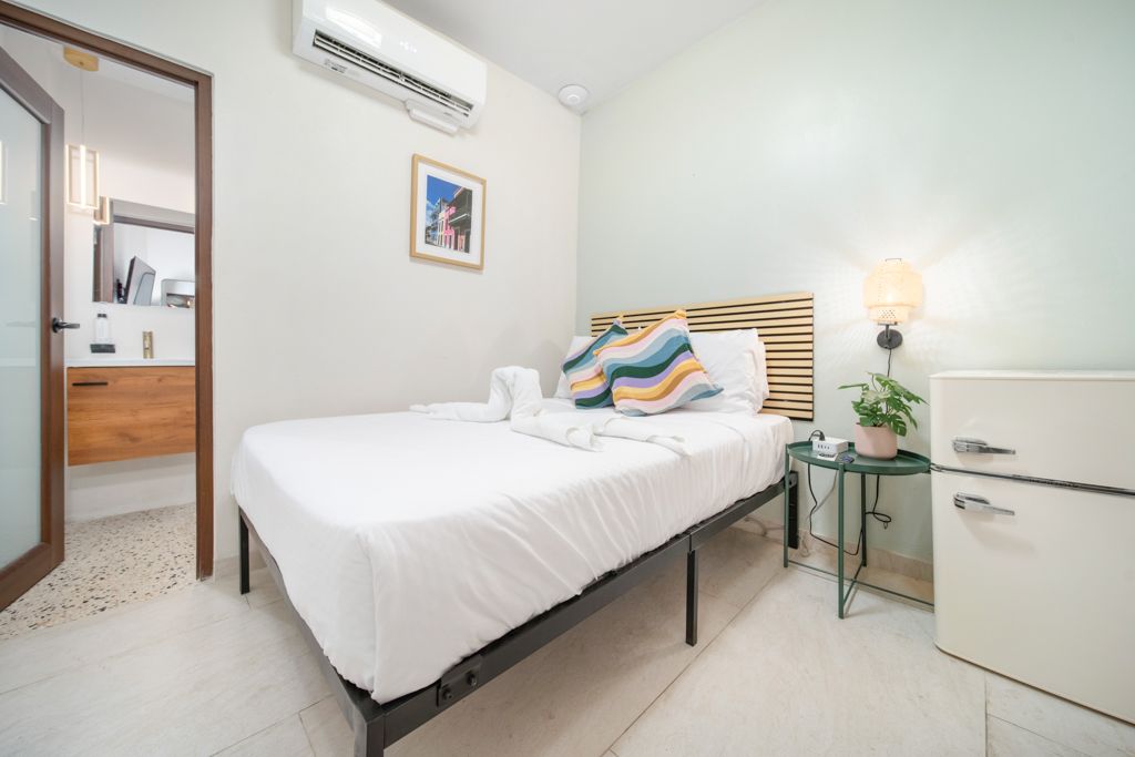 Studio room with natural light